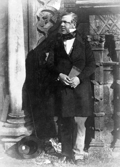 David Roberts portréja, R.A., pub. 1844 (kalotípus fényképnyomat) alkotó: David Octavius Hill