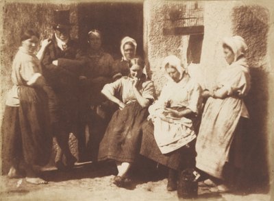 Egy newhaveni pilótaház ajtaja alkotó: David Octavius Hill and Robert Adamson