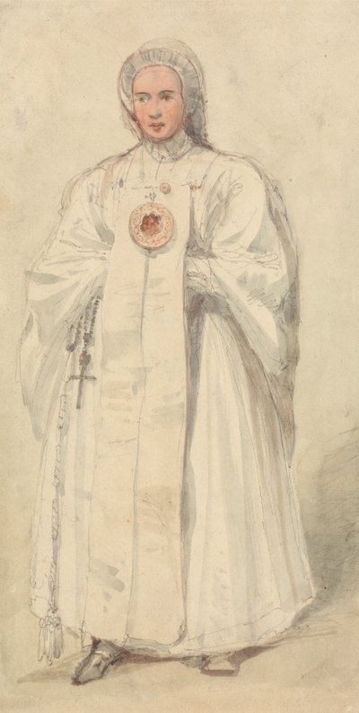 A Dame de Picpus alkotó: David Roberts