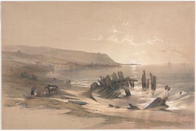 Kaifás a Kármel-hegy felé néz, 1839. alkotó: David Roberts