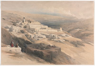 Terra-Santa kolostor, Názáret, 1839. alkotó: David Roberts