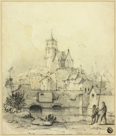 Dole, Franciaország alkotó: David Roberts