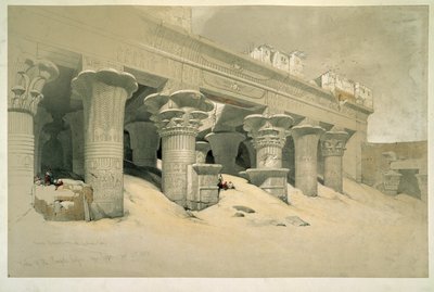 Edfu templom alkotó: David Roberts