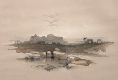 Eleutheropolis vagy a modern Beit-Jibrin, 1839. alkotó: David Roberts