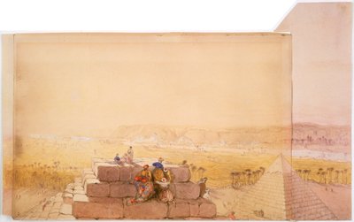 Piramisok, 19. század alkotó: David Roberts