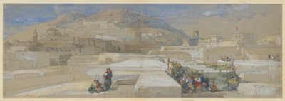 Tétouan a Cohen-ház teraszáról, Marokkó alkotó: David Roberts