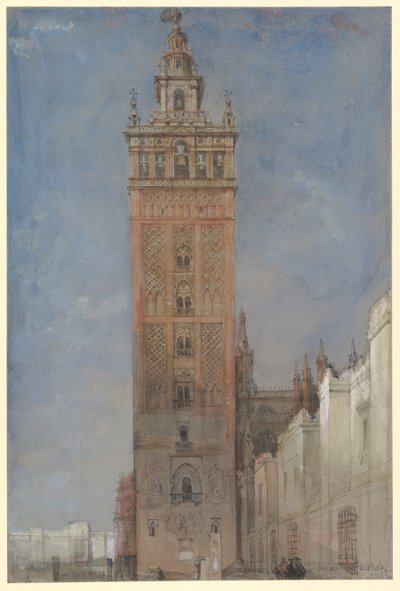 A Giralda, Sevilla alkotó: David Roberts