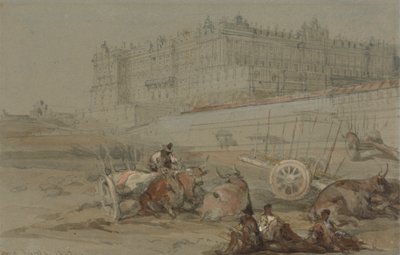 Királyi Palota, Madrid, 1832 alkotó: David Roberts