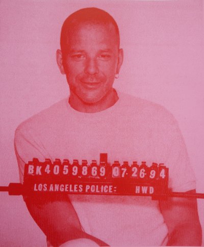 Mickey Rourke I (szitanyomás papírra) alkotó: David Studwell