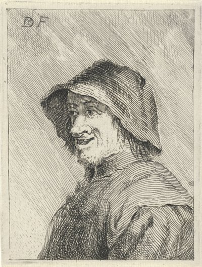 Gazda kalappal a fején balra alkotó: David Teniers (II)