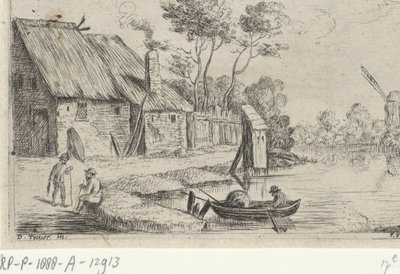 Táj a gazdaság és a víz alkotó: David Teniers (II)