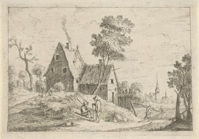 Táj egy házzal alkotó: David Teniers (II)