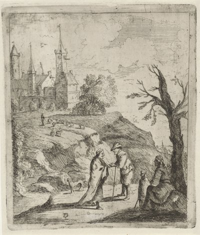 Táj a jósnővel alkotó: David Teniers (II)