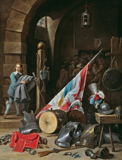 Őrház, 164050. alkotó: David Teniers II
