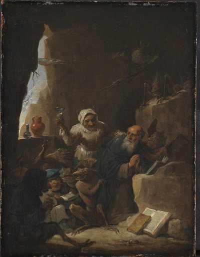 Szent Antal kísértései alkotó: David Teniers II