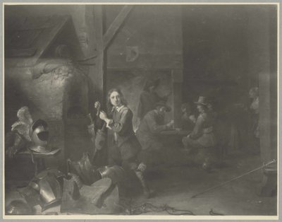 Guardhouse alkotó: David Teniers the Younger