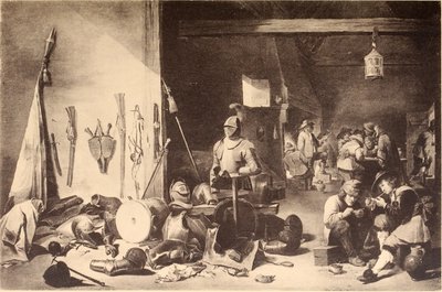 Őrszoba alkotó: David Teniers the Younger
