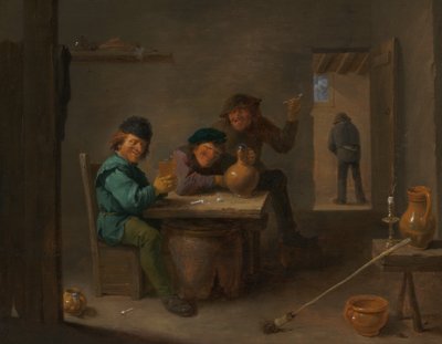 Parasztok egy kocsmában alkotó: David Teniers the Younger
