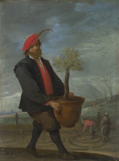 Tavasz A négy évszak című sorozatból, c. 1644 alkotó: David Teniers the Younger