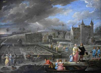 A négy évszak (tavasz) alkotó: David Teniers the Younger