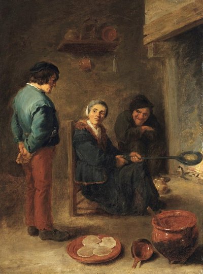 A palacsintasütő alkotó: David Teniers the Younger