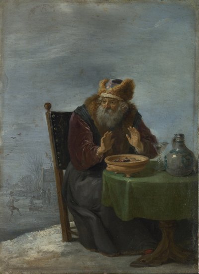 Tél A négy évszak című sorozatból, c. 1644 alkotó: David Teniers the Younger