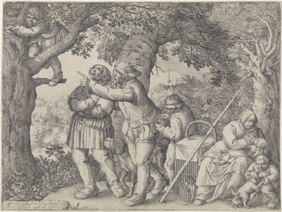 A Madárfészek Nestuithaler alkotó: David Vinckboons (I)