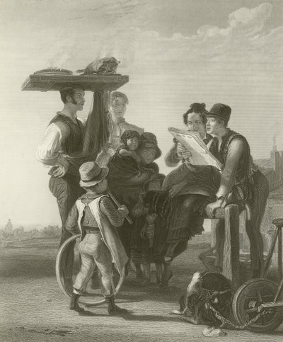 A Hírek olvasása alkotó: David Wilkie
