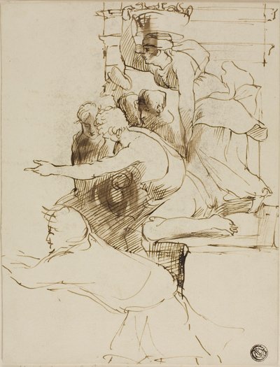 Vázlat az Escurialból alkotó: David Wilkie