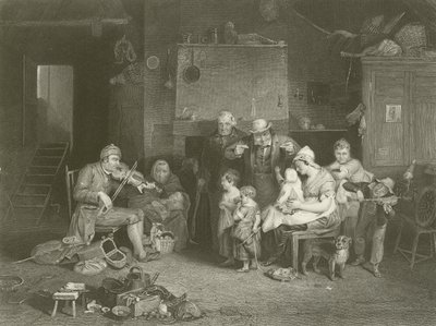 A vak hegedűs alkotó: David Wilkie