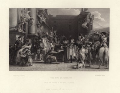 A király Holyroodban alkotó: David Wilkie