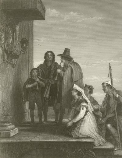 A Pifferari alkotó: David Wilkie