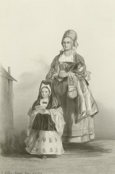 A Senoritta és a nővérke alkotó: David Wilkie