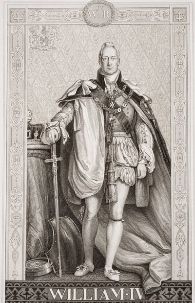 IV. Vilmos (1765-1837) Az angol és skót történelem illusztrációiból, II. kötet alkotó: David Wilkie