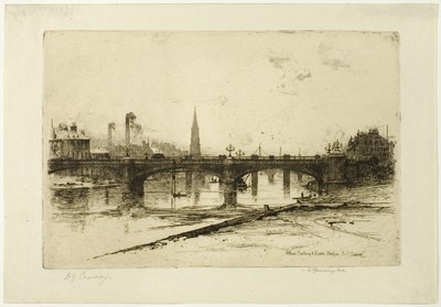 Albert, Railway és Victoria Bridges, hatodik lemez a Clyde készletből alkotó: David Young Cameron