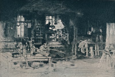 A műhely, Stirling, 1905. alkotó: David Young Cameron
