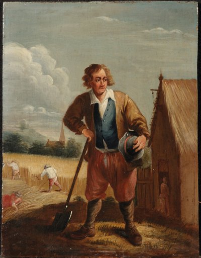 A négy elem allegóriája: Föld (olaj a panelen) alkotó: David the Younger (follower of) Teniers
