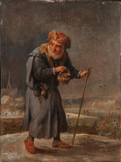 A négy évszak allegóriája: Tél alkotó: David Teniers the Younger