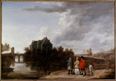Teniers vára Percknél II. David Teniers festménye (1610-1690) XVII. alkotó: David Teniers the Younger