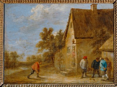 Les Joueurs de boules ... alkotó: David the Younger Teniers