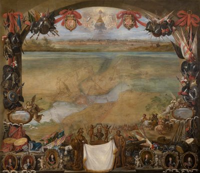 Valenciennes városa alkotó: David the Younger Teniers