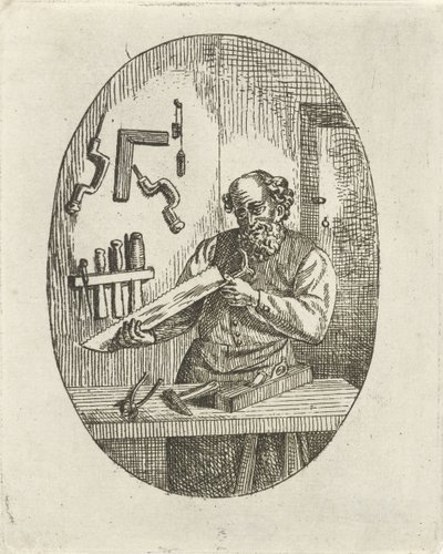 Timmerman alkotó: David van der Kellen