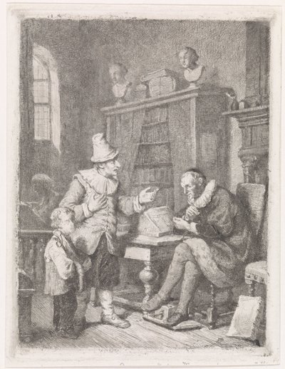 Az ügyvédnél alkotó: David van der Kellen