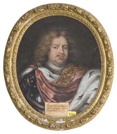 III. János György, 1647-1691, szász választófejedelem alkotó: David von Krafft