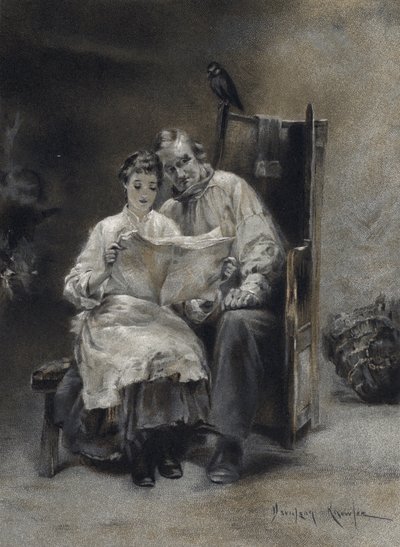 Hírek a tékozlóról (színes litó) alkotó: Davidson Knowles