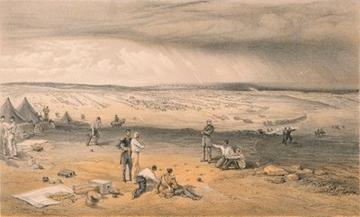 A 3. hadosztály tábora, 1855. július 9. alkotó: Day and Son