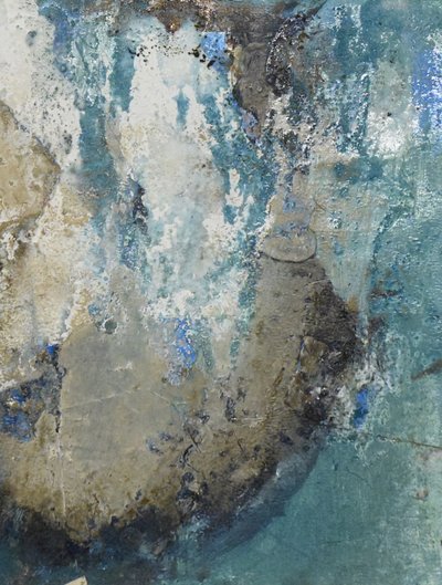 Kékesszürke patina alkotó: Deb Chaney