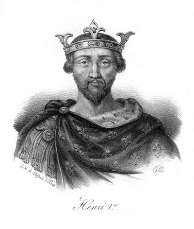 Henri I. angol vagy francia alkotó: Delpech