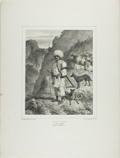 Bannat Shepherd, Duna bal partja alkotó: Denis Auguste Marie Raffet