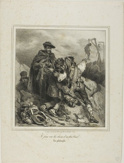 Kedvezően kell látnia a dolgokat! alkotó: Denis Auguste Marie Raffet